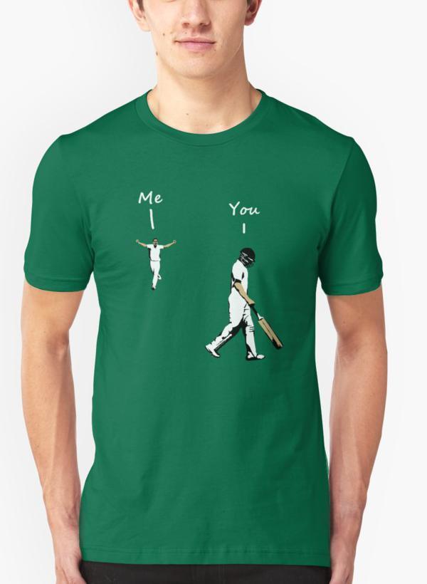 A stylish Cricket Green T-shirt made from 100% cotton, featuring half sleeves and vibrant printed design.