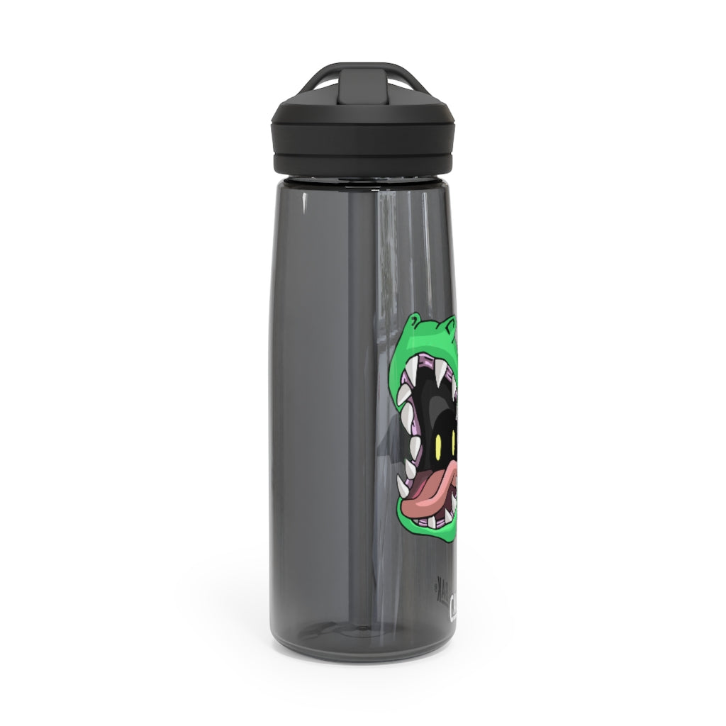 CamelBak Eddy® Water Bottle in crock color, available in 20oz and 25oz sizes, featuring a spill-proof biting valve and easy-carry handle.