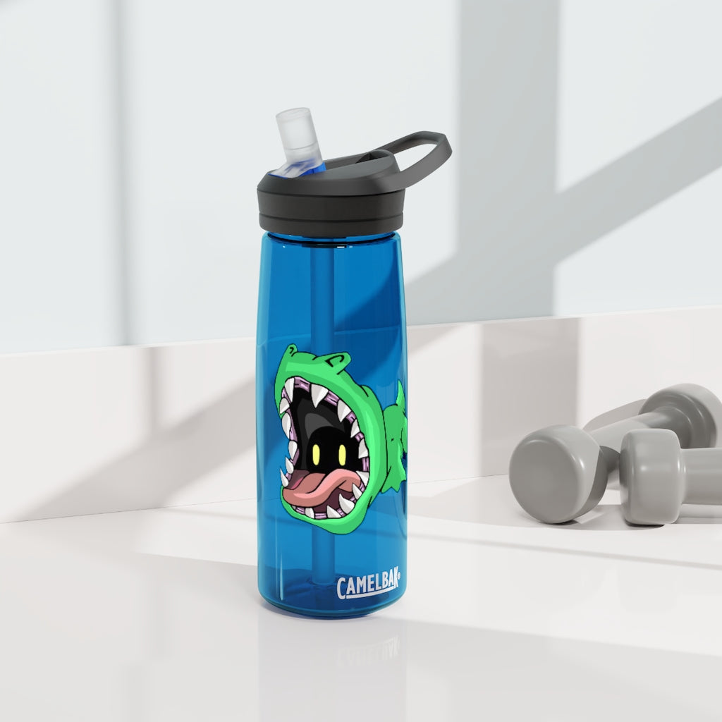 CamelBak Eddy® Water Bottle in crock color, available in 20oz and 25oz sizes, featuring a spill-proof biting valve and easy-carry handle.