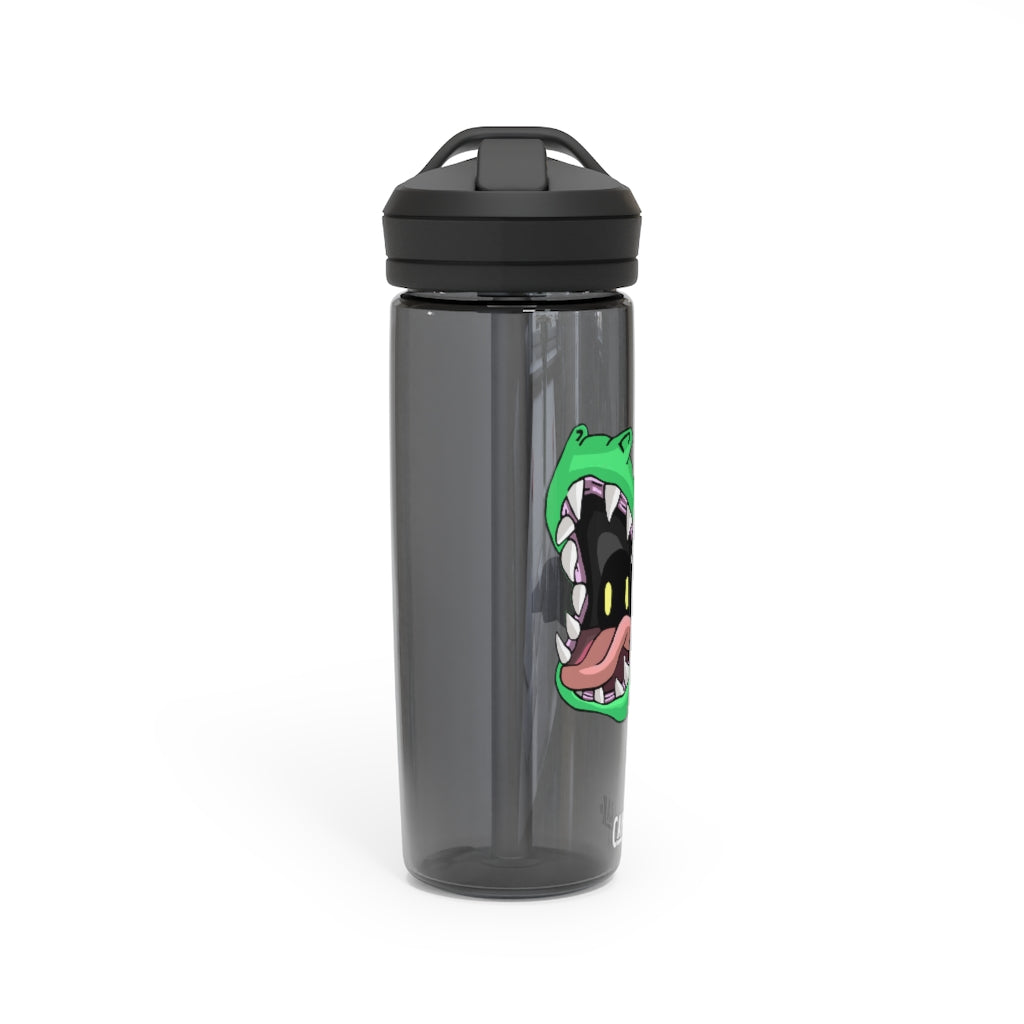 CamelBak Eddy® Water Bottle in crock color, available in 20oz and 25oz sizes, featuring a spill-proof biting valve and easy-carry handle.