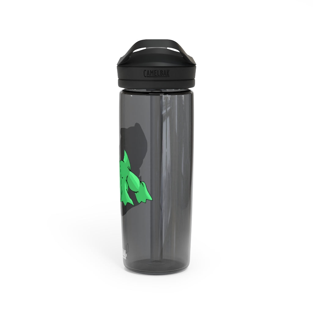 CamelBak Eddy® Water Bottle in crock color, available in 20oz and 25oz sizes, featuring a spill-proof biting valve and easy-carry handle.