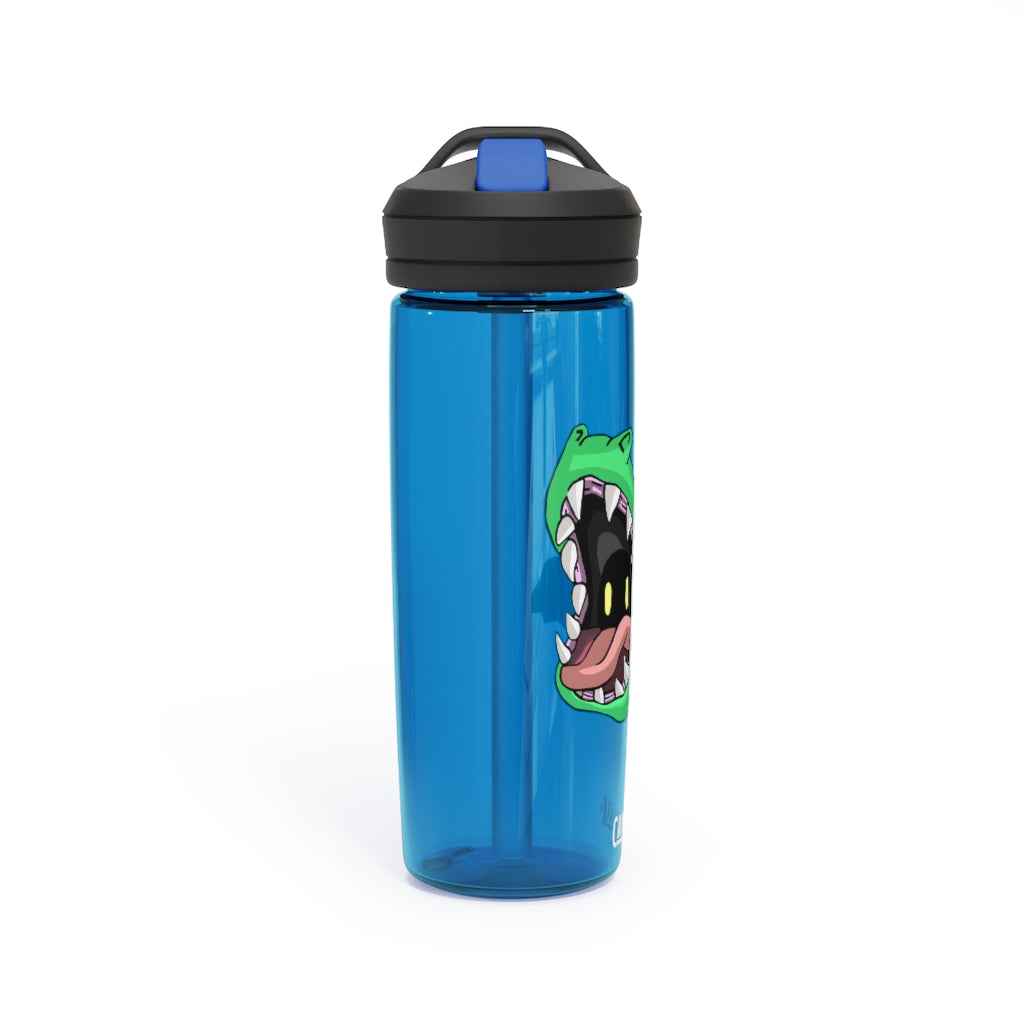 CamelBak Eddy® Water Bottle in crock color, available in 20oz and 25oz sizes, featuring a spill-proof biting valve and easy-carry handle.