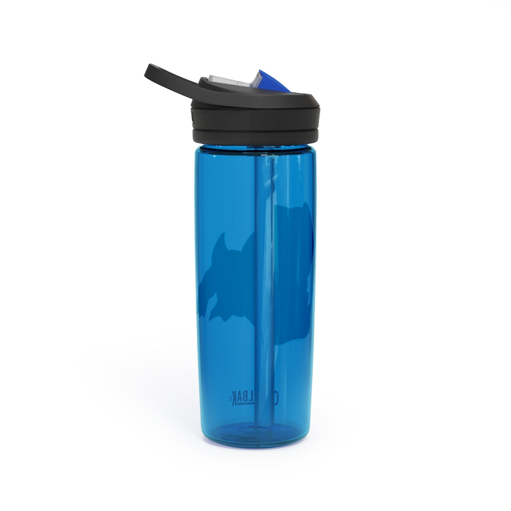 CamelBak Eddy® Water Bottle in crock color, available in 20oz and 25oz sizes, featuring a spill-proof biting valve and easy-carry handle.