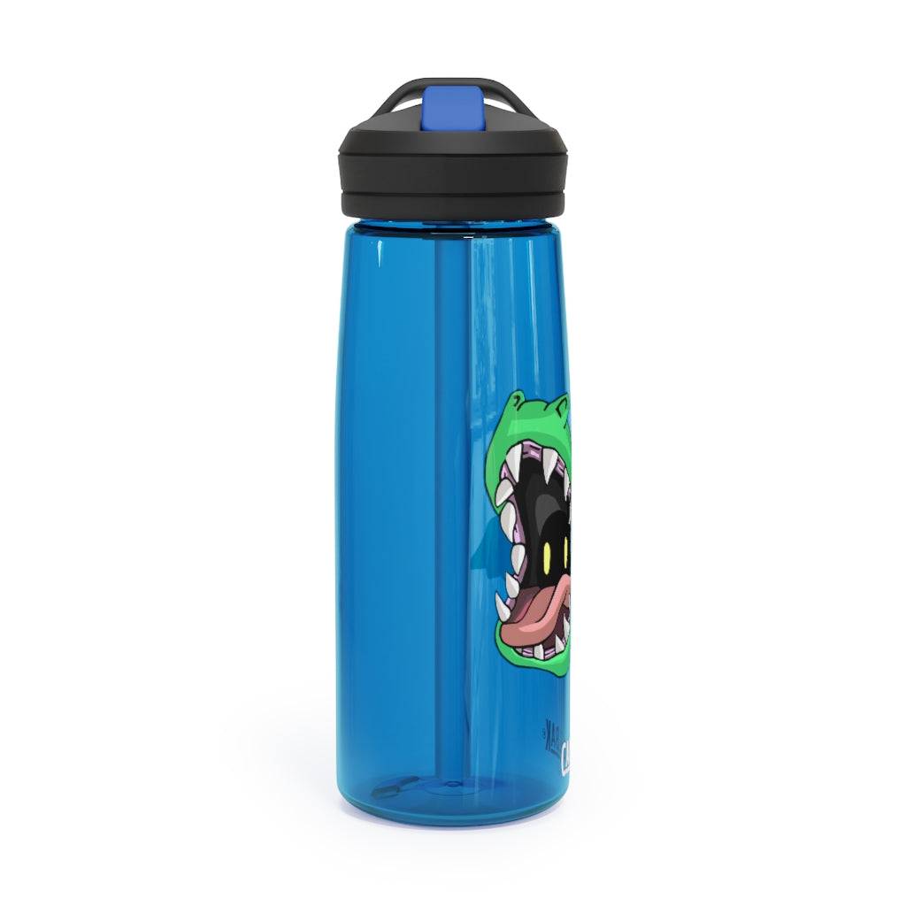 CamelBak Eddy® Water Bottle in crock color, available in 20oz and 25oz sizes, featuring a spill-proof biting valve and easy-carry handle.