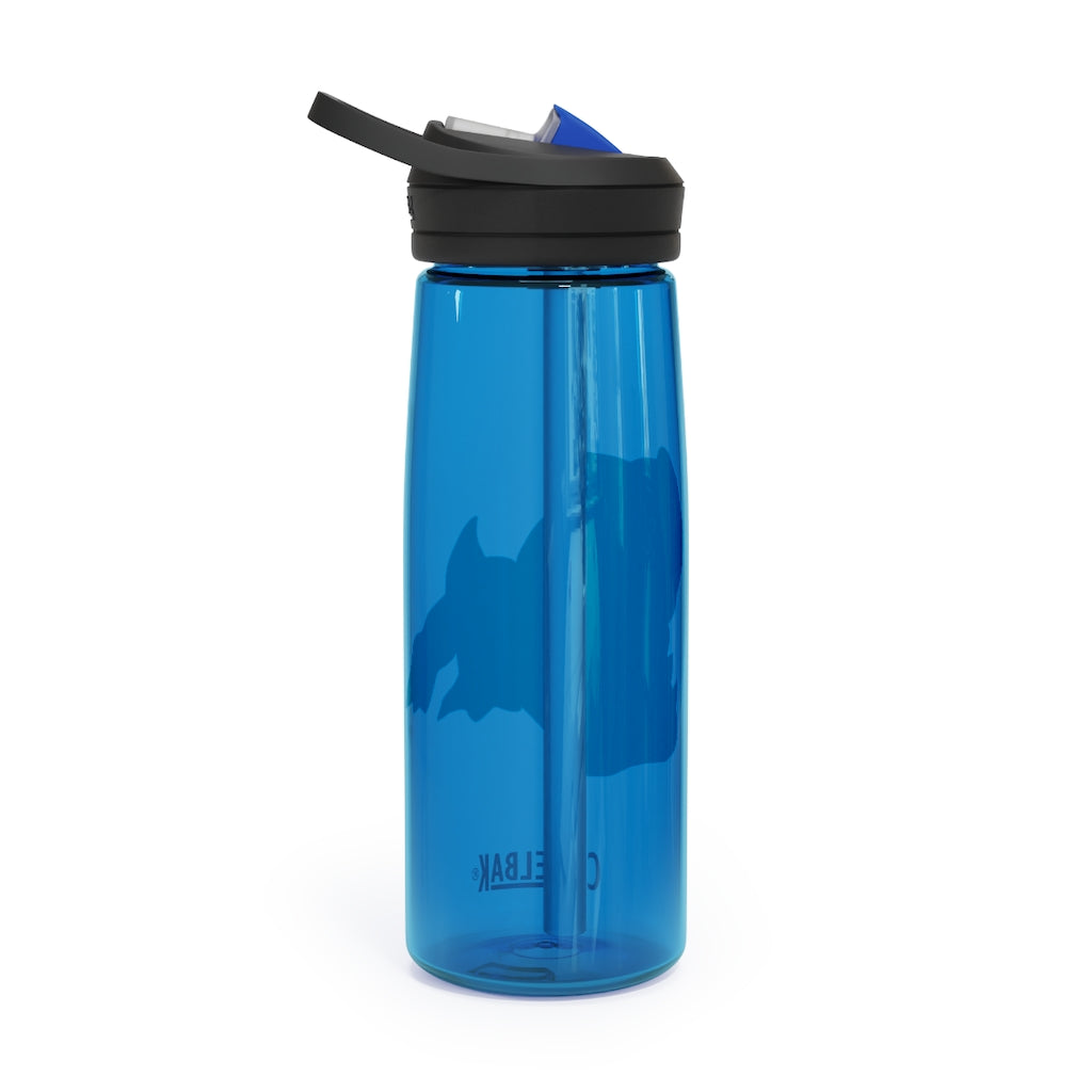 CamelBak Eddy® Water Bottle in crock color, available in 20oz and 25oz sizes, featuring a spill-proof biting valve and easy-carry handle.