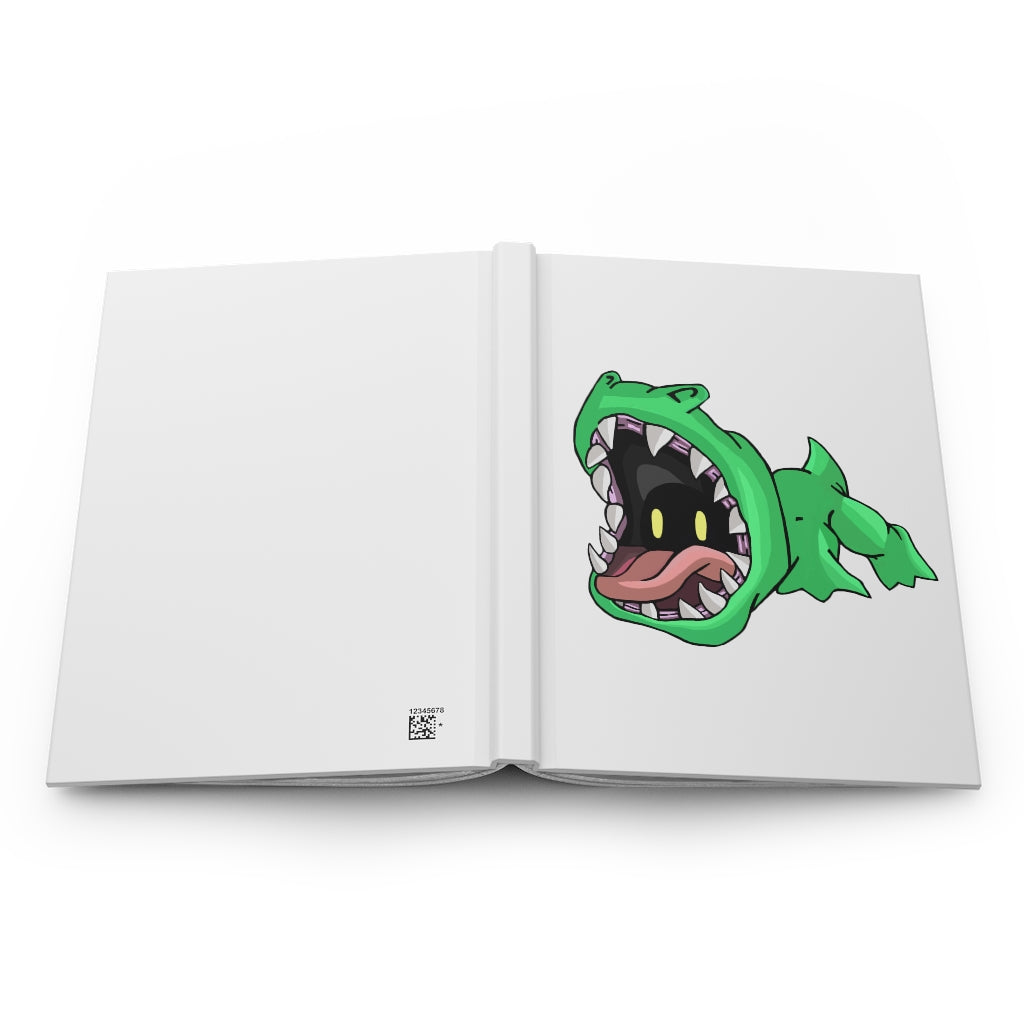 Crock Hardcover Journal Matte with customizable cover and lined pages, showcasing its stylish design and durable hardcover.