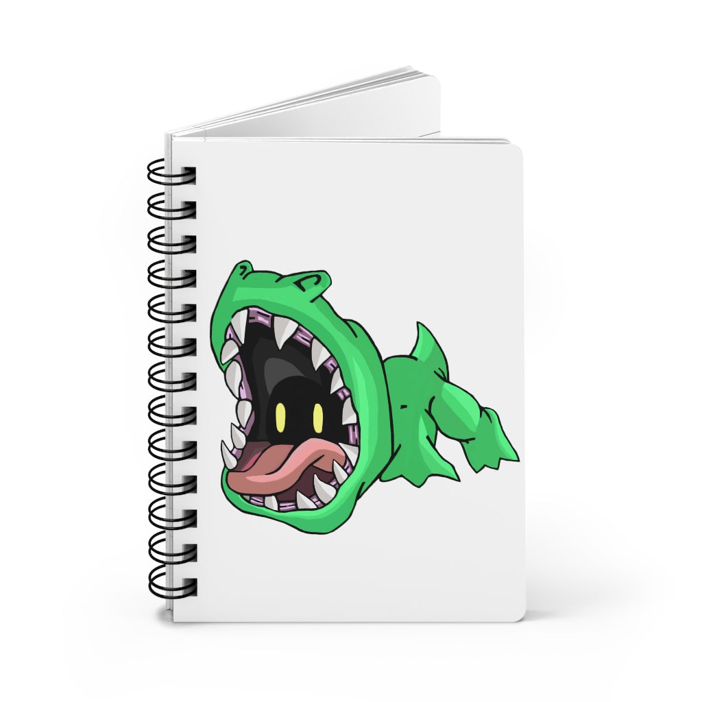 Crock Spiral Bound Journal with glossy laminated cover and lined pages, perfect for writing dreams and ideas.