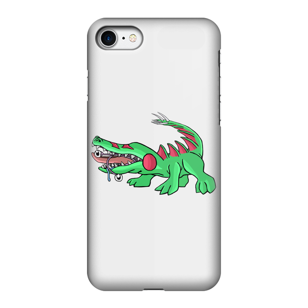 Crocodilas Fully Printed Tough Phone Case showcasing vibrant designs and dual-layer protection.