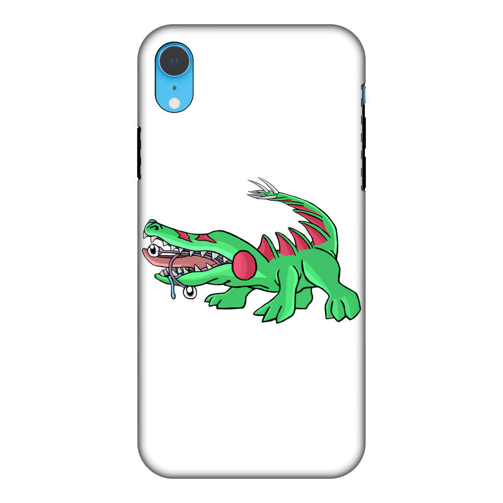 Crocodilas Fully Printed Tough Phone Case showcasing vibrant designs and dual-layer protection.