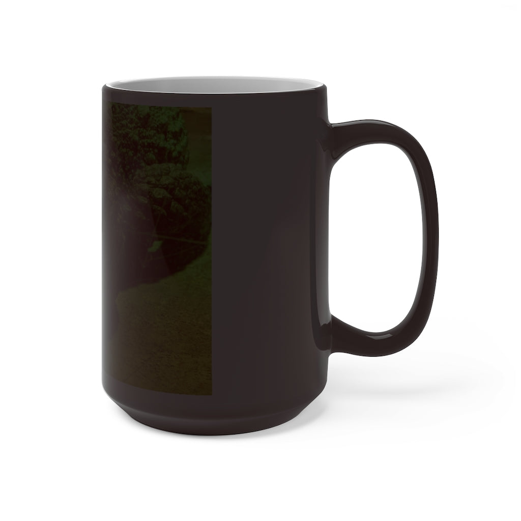 Crocodile Color Changing Mug showcasing its vibrant color transformation with a whimsical crocodile design.