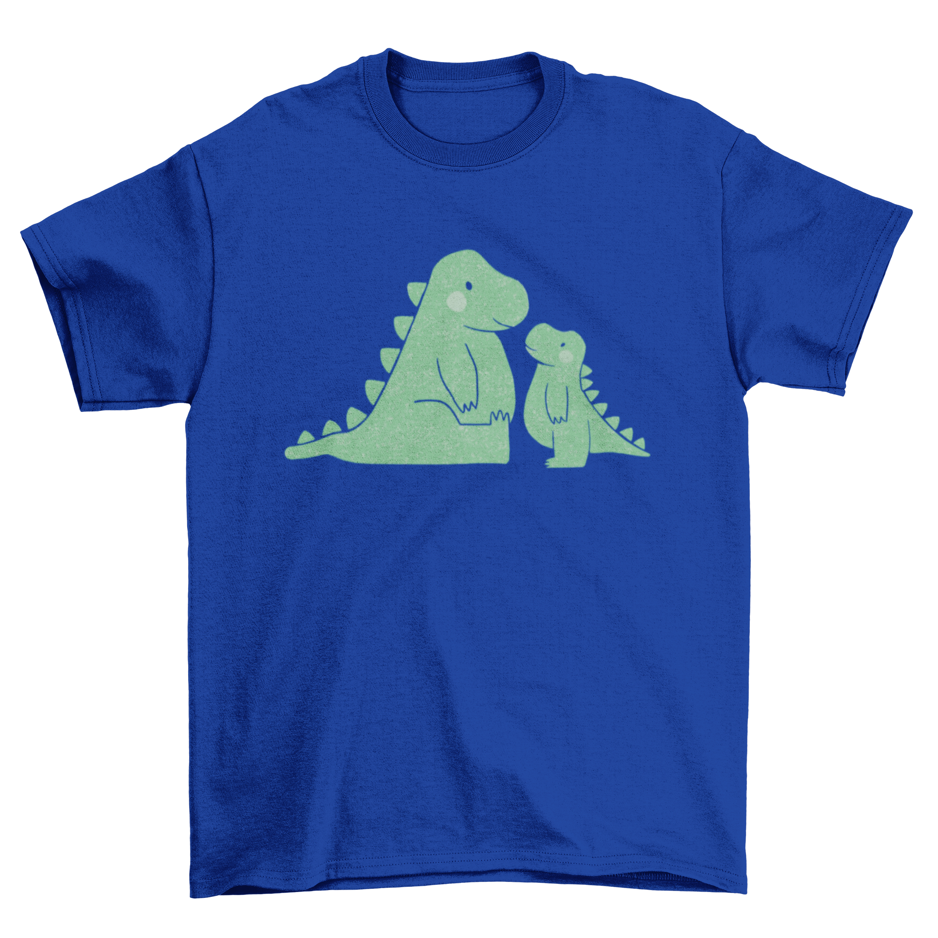 Cute T-Rexs T-Shirt featuring two adorable dinosaurs looking at each other, perfect for dinosaur lovers.