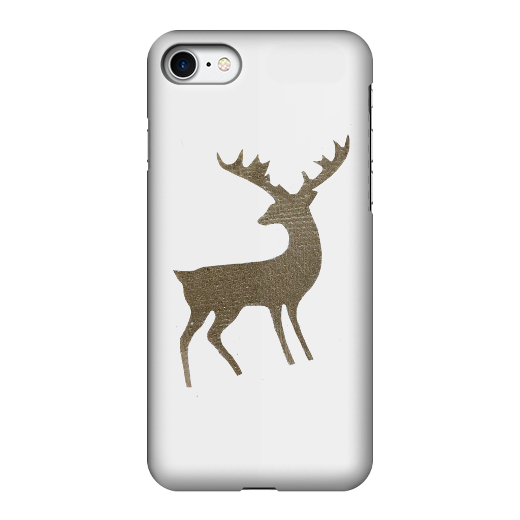 Deer Fully Printed Tough Phone Case showcasing vibrant design and dual-layer protection.