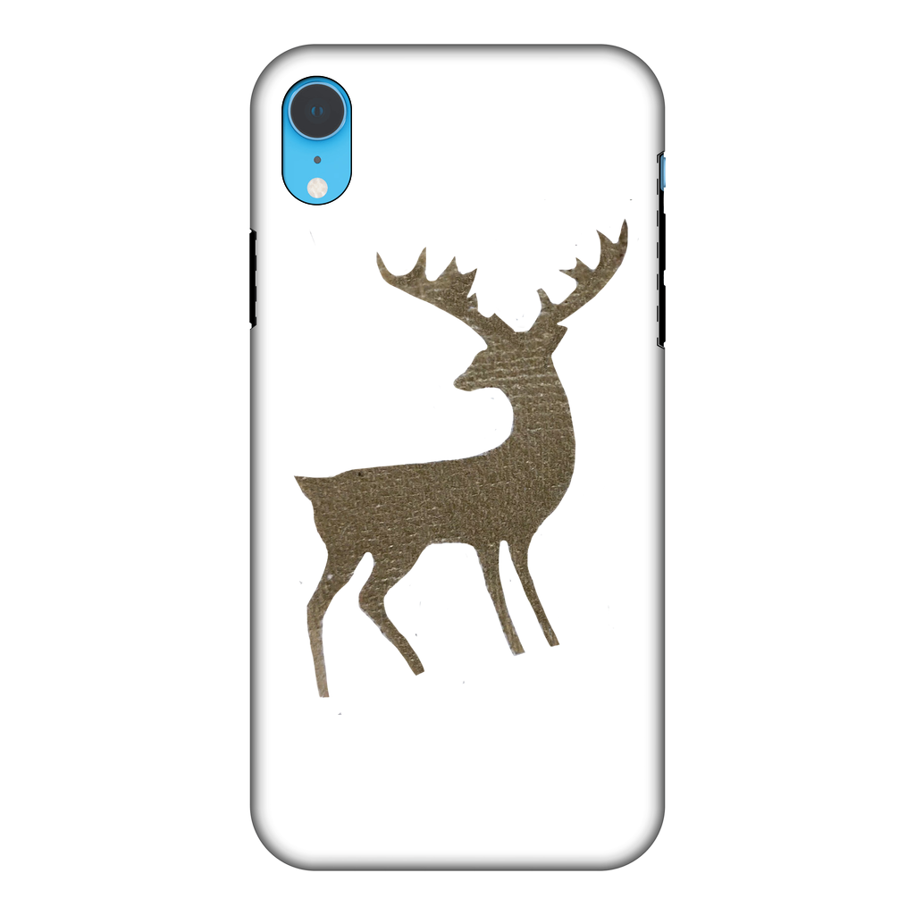 Deer Fully Printed Tough Phone Case showcasing vibrant design and dual-layer protection.