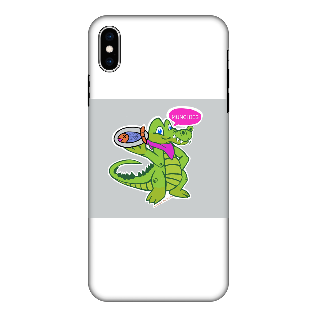 Diner Croc Fully Printed Tough Phone Case showcasing vibrant colors and intricate design with dual-layer protection.