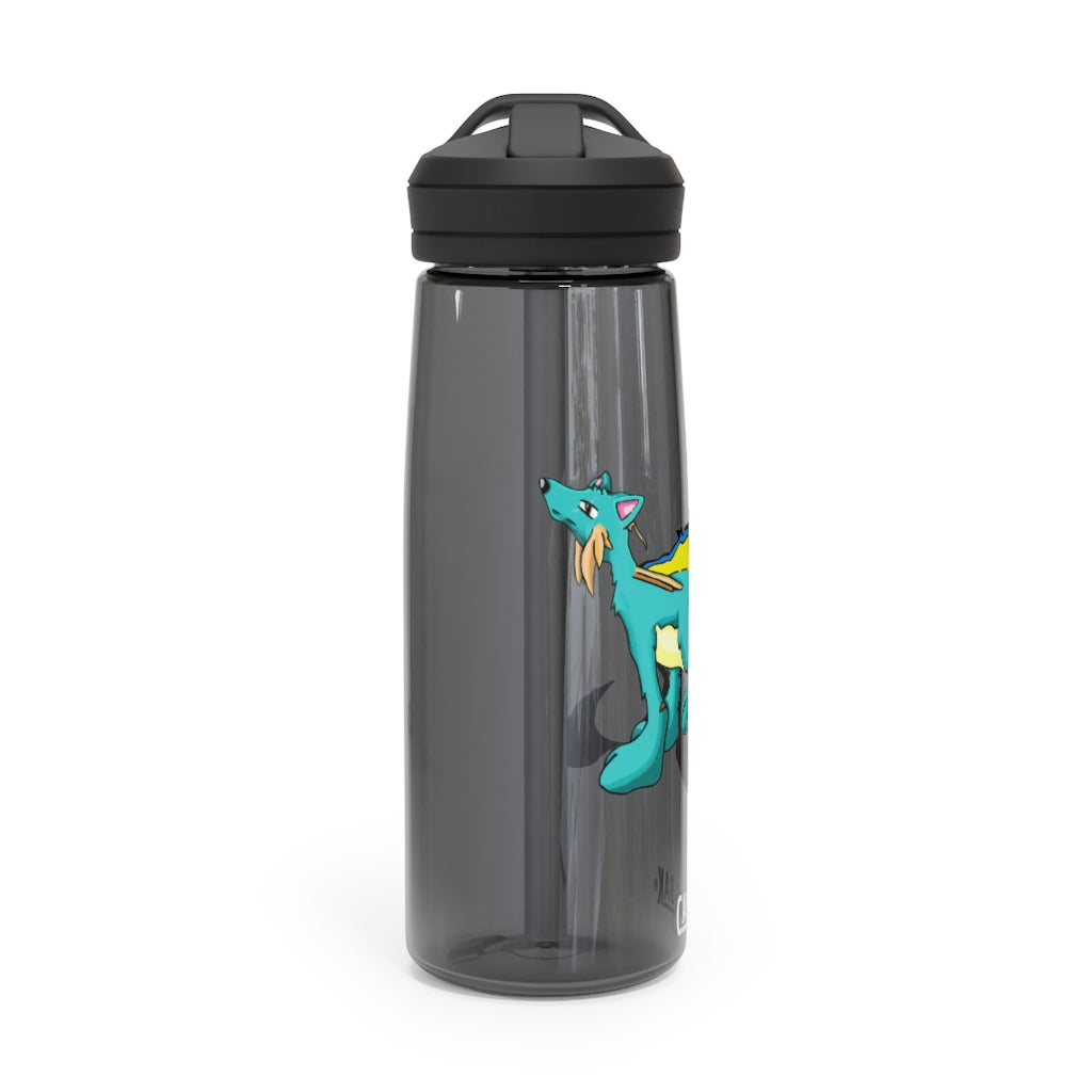 Doudro CamelBak Eddy® Water Bottle in 20oz and 25oz sizes, showcasing its durable Tritan™ material and spill-proof design.