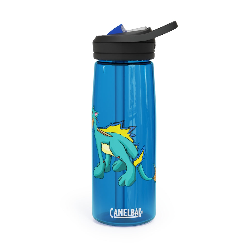 Doudro CamelBak Eddy® Water Bottle in 20oz and 25oz sizes, showcasing its durable Tritan™ material and spill-proof design.