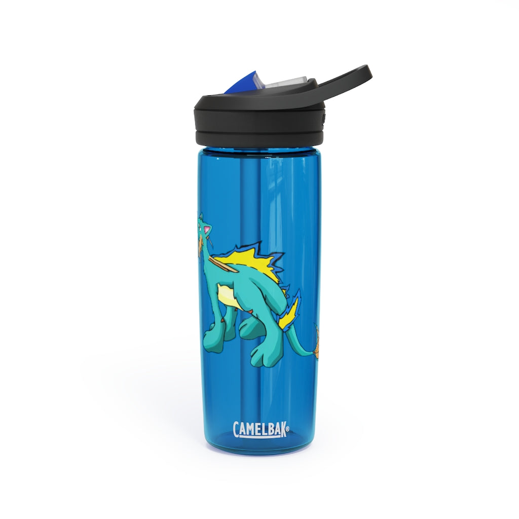 Doudro CamelBak Eddy® Water Bottle in 20oz and 25oz sizes, showcasing its durable Tritan™ material and spill-proof design.