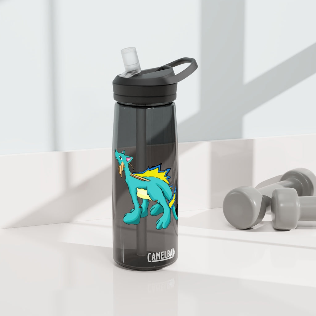 Doudro CamelBak Eddy® Water Bottle in 20oz and 25oz sizes, showcasing its durable Tritan™ material and spill-proof design.