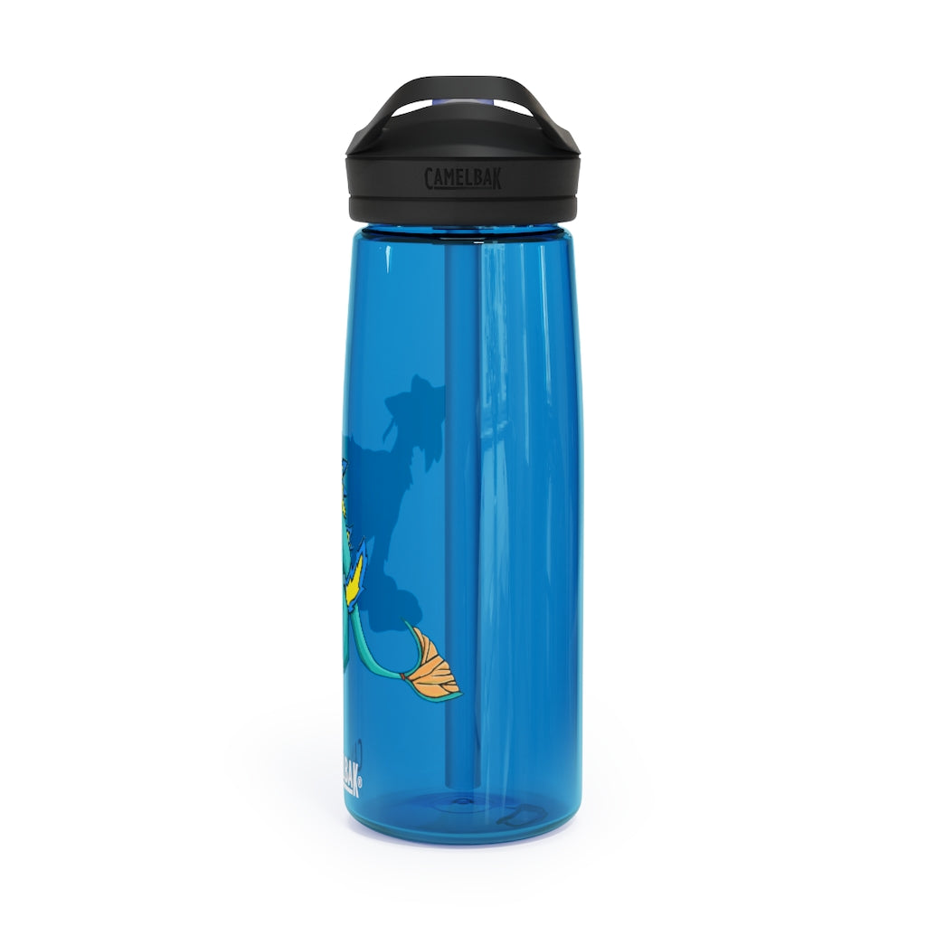 Doudro CamelBak Eddy® Water Bottle in 20oz and 25oz sizes, showcasing its durable Tritan™ material and spill-proof design.