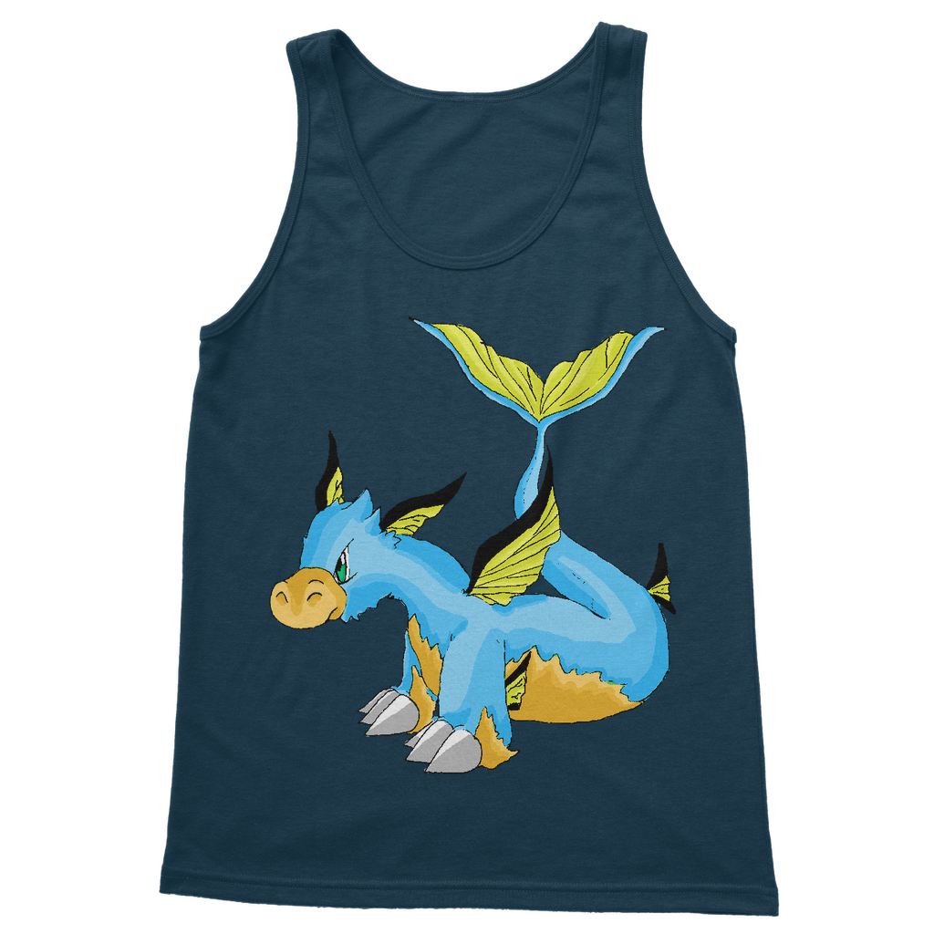 Drago Classic Adult Vest Top in various colors, showcasing its unisex design and high-quality fabric.