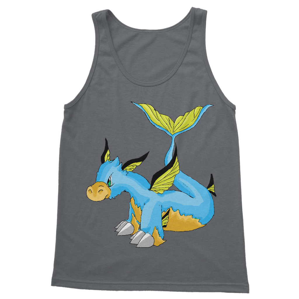 Drago Classic Adult Vest Top in various colors, showcasing its unisex design and high-quality fabric.