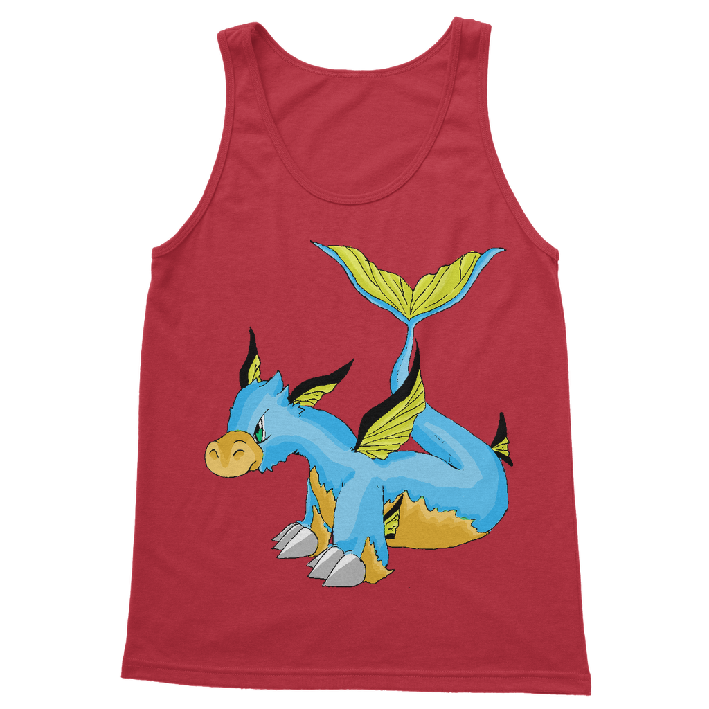 Drago Classic Adult Vest Top in various colors, showcasing its unisex design and high-quality fabric.