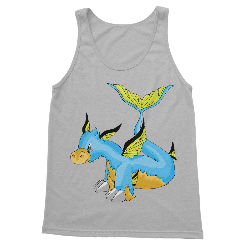 Drago Classic Adult Vest Top in various colors, showcasing its unisex design and high-quality fabric.