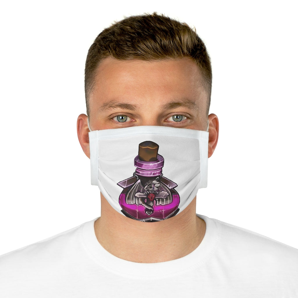 Dragon Potion Cotton Face Mask featuring unique motifs and adjustable features for comfort and style.