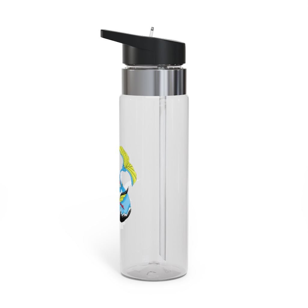 Dragonir Kensington Tritan™ Sport Bottle in vibrant colors with a carabiner hook, showcasing its 20oz capacity and spill-resistant lid.