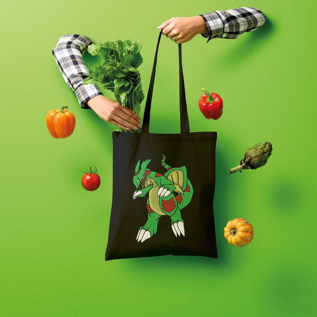 Draggor Shopper Tote Bag made of 100% cotton, featuring a spacious design and ideal for custom prints, shown in various colors.