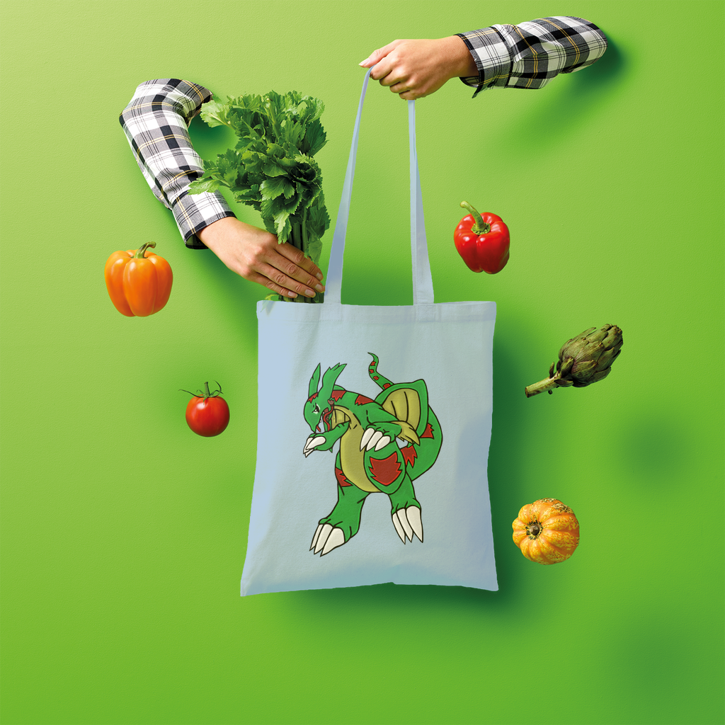 Draggor Shopper Tote Bag made of 100% cotton, featuring a spacious design and ideal for custom prints, shown in various colors.