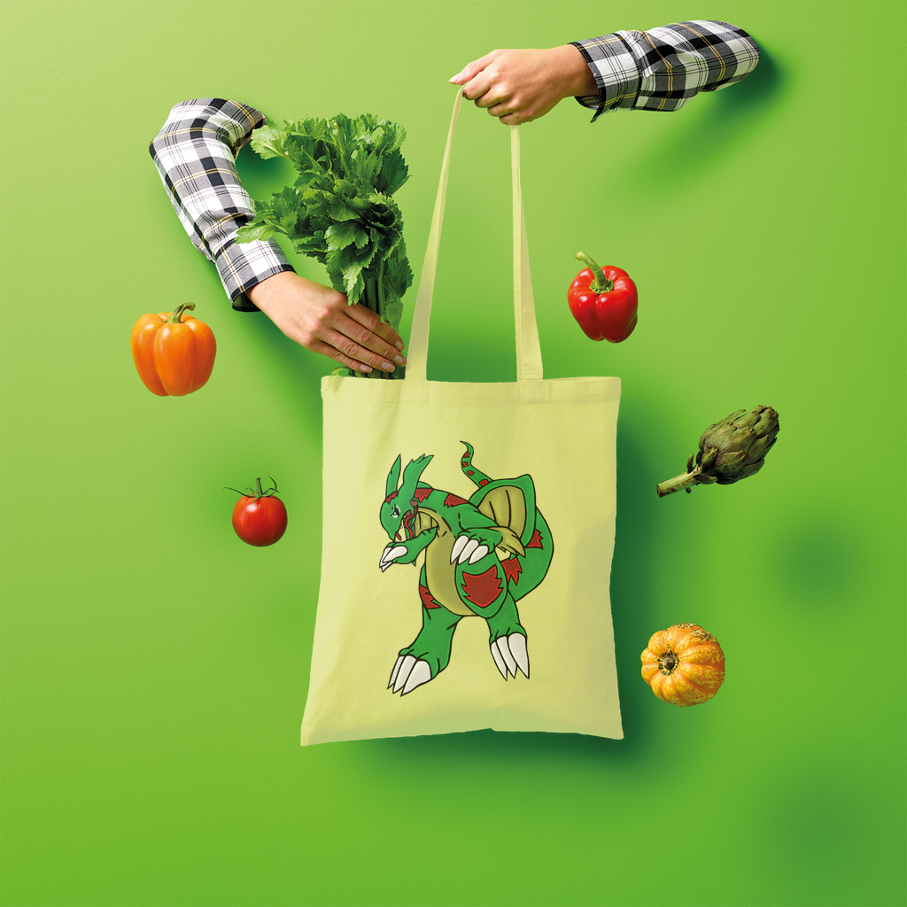 Draggor Shopper Tote Bag made of 100% cotton, featuring a spacious design and ideal for custom prints, shown in various colors.