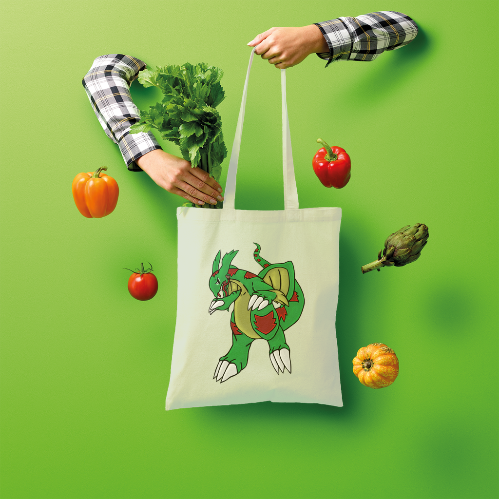 Draggor Shopper Tote Bag made of 100% cotton, featuring a spacious design and ideal for custom prints, shown in various colors.