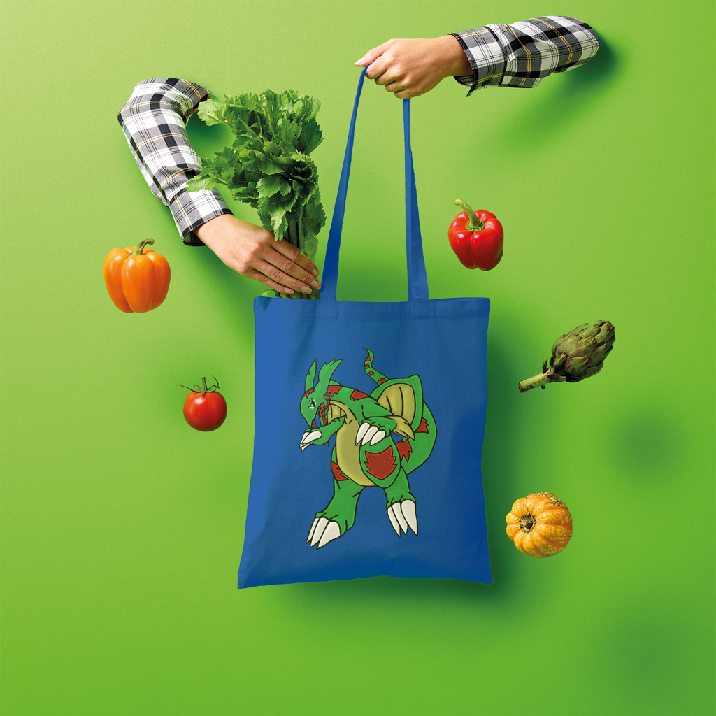 Draggor Shopper Tote Bag made of 100% cotton, featuring a spacious design and ideal for custom prints, shown in various colors.