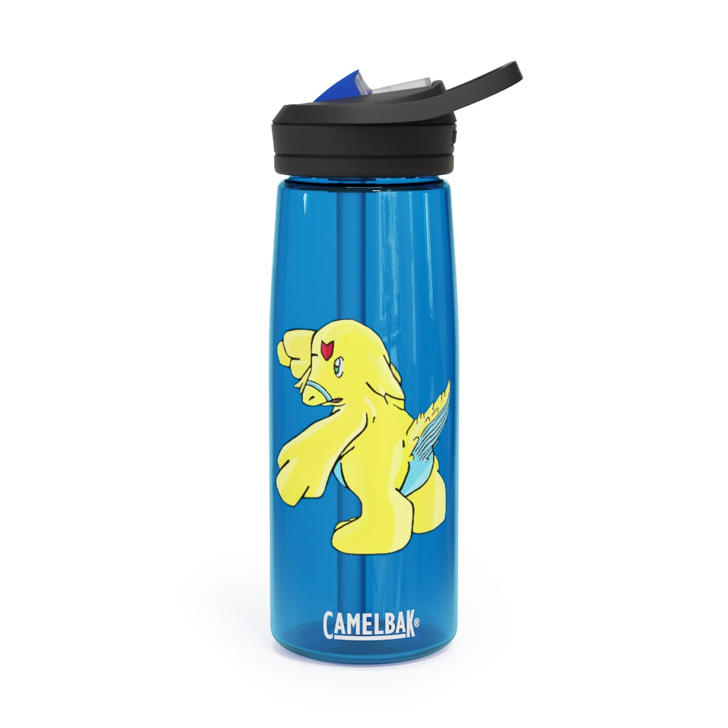 Ductil CamelBak Eddy® Water Bottle in 20oz and 25oz sizes, showcasing its robust design and spill-proof valve.