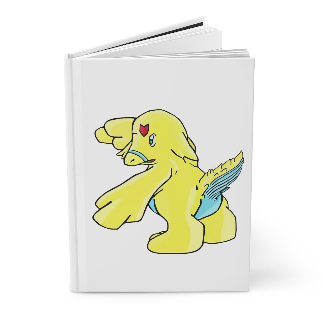 Ductil Hardcover Journal Matte with customizable covers and lined pages, showcasing its elegant design.