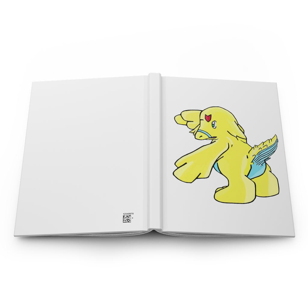 Ductil Hardcover Journal Matte with customizable covers and lined pages, showcasing its elegant design.