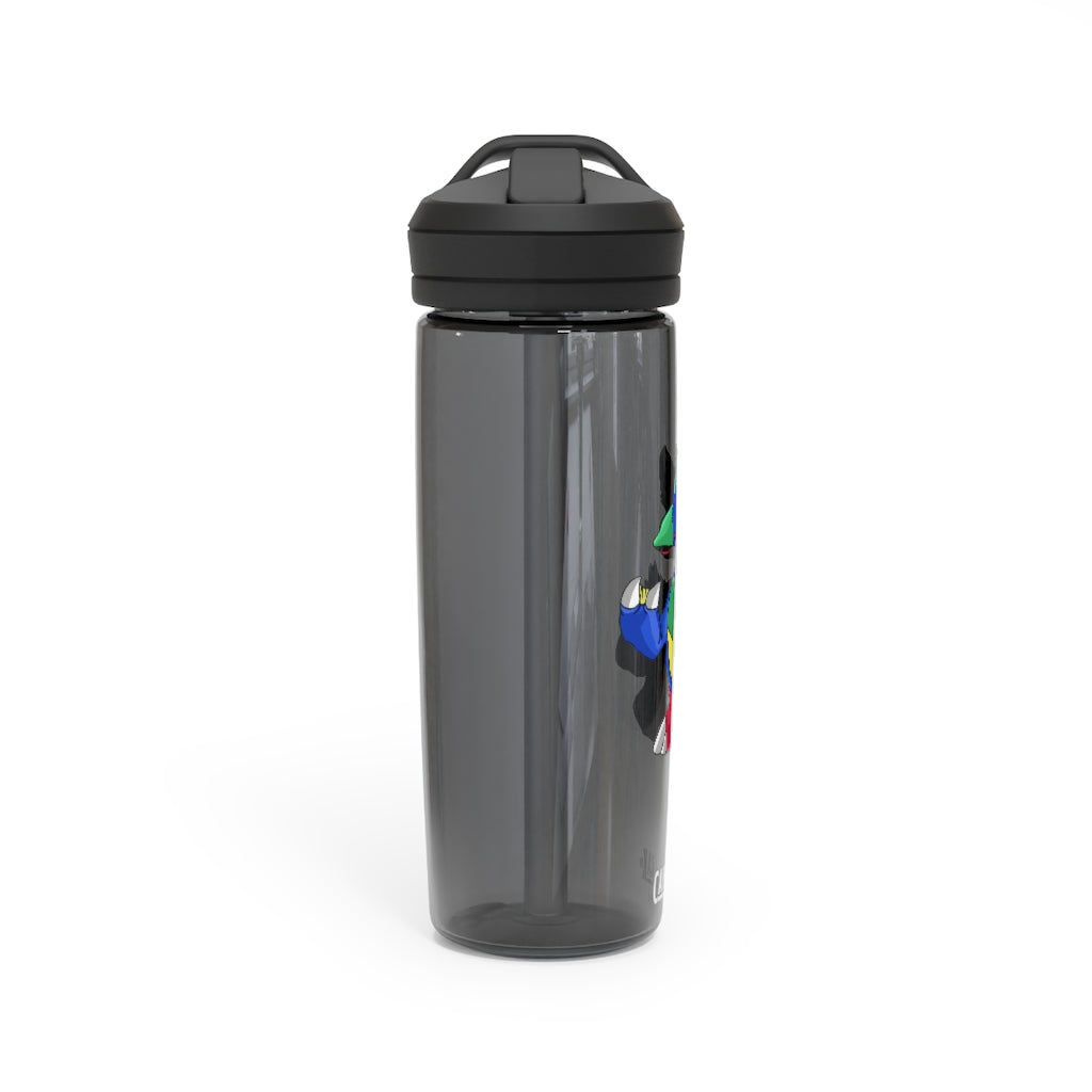 Duldi CamelBak Eddy® Water Bottle in 20oz and 25oz sizes, showcasing its durable Tritan™ material and spill-proof design.