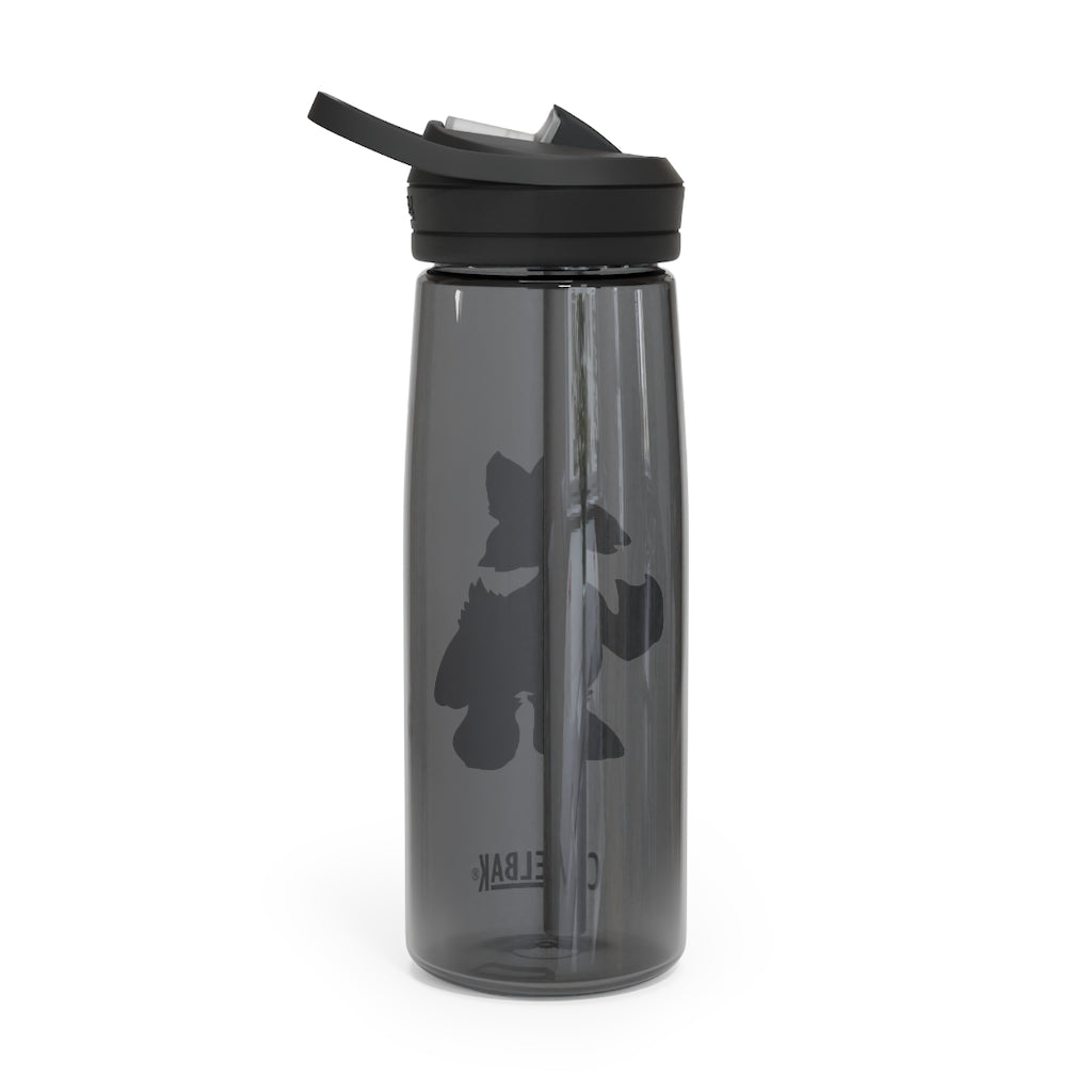 Duldi CamelBak Eddy® Water Bottle in 20oz and 25oz sizes, showcasing its durable Tritan™ material and spill-proof design.