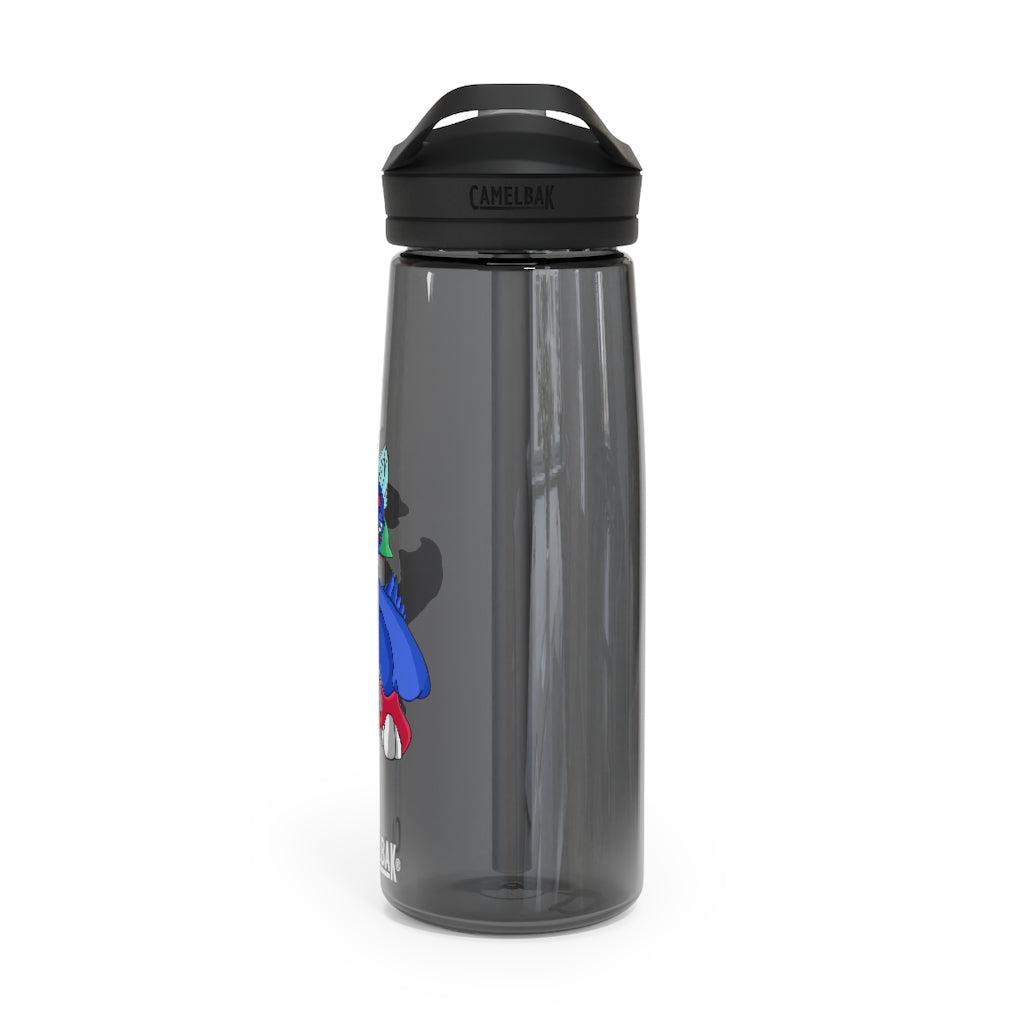 Duldi CamelBak Eddy® Water Bottle in 20oz and 25oz sizes, showcasing its durable Tritan™ material and spill-proof design.