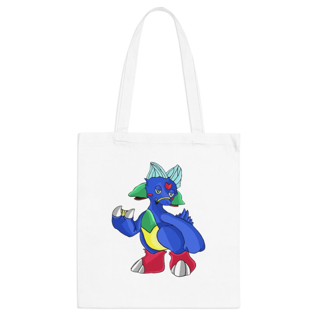 Duldi Tote Bag made of 100% cotton with long handles and cross stitching, available in multiple colors.