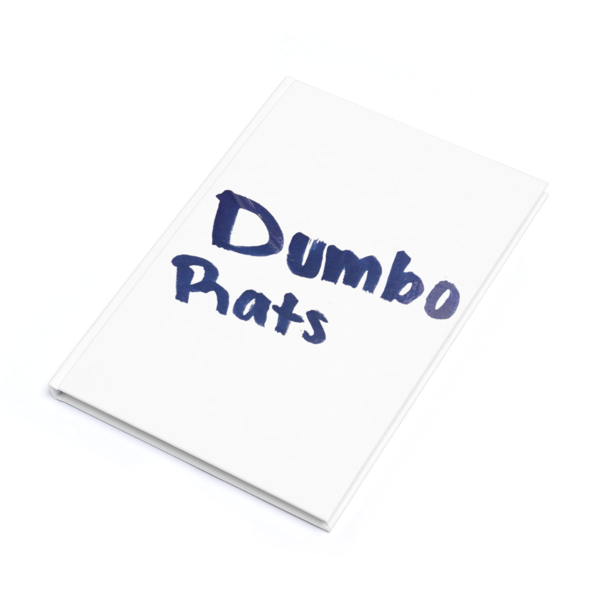 Dumbo Rats Hardcover Journal featuring a colorful wraparound design, A5 size with durable case-wrap binding.