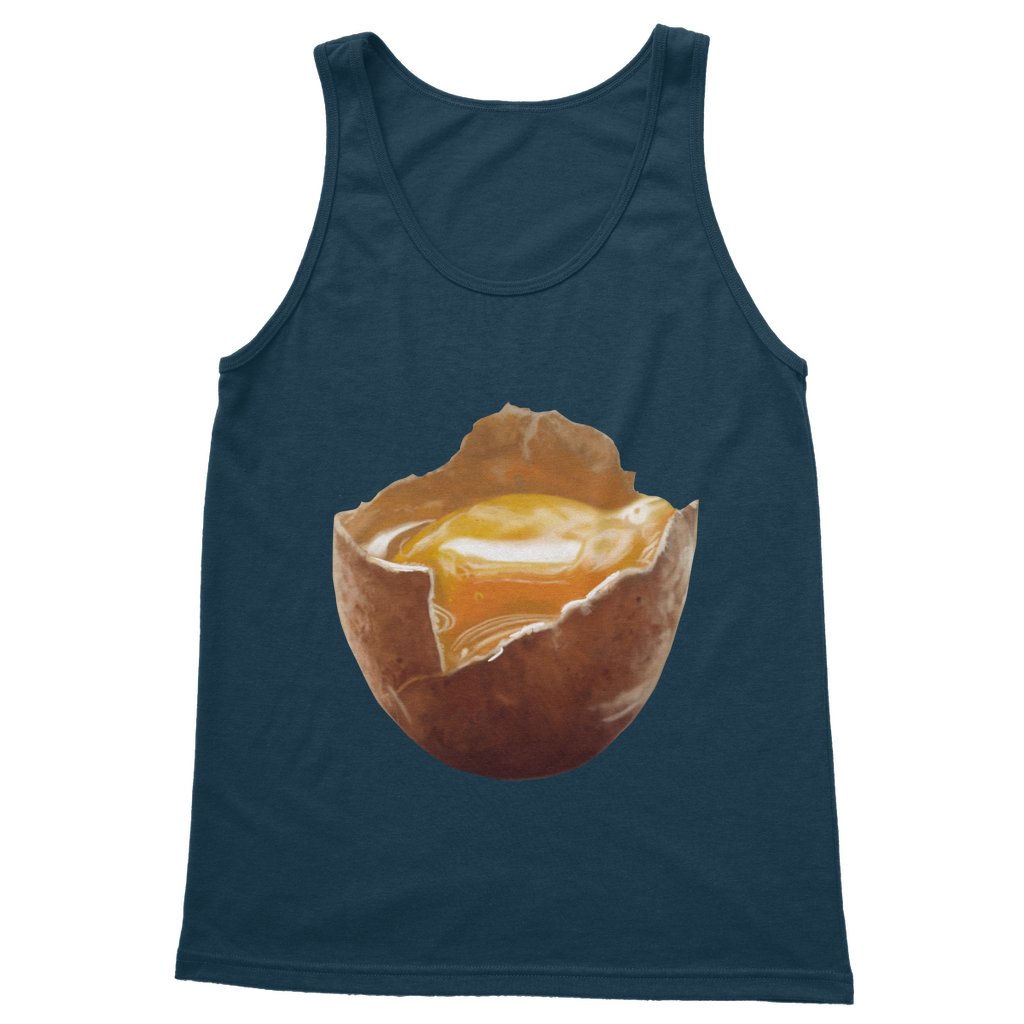 Egg Classic Adult Vest Top in various colors, showcasing its unisex design and high-quality fabric.