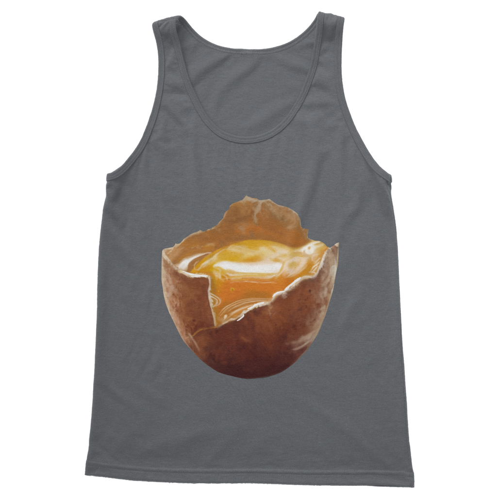 Egg Classic Adult Vest Top in various colors, showcasing its unisex design and high-quality fabric.