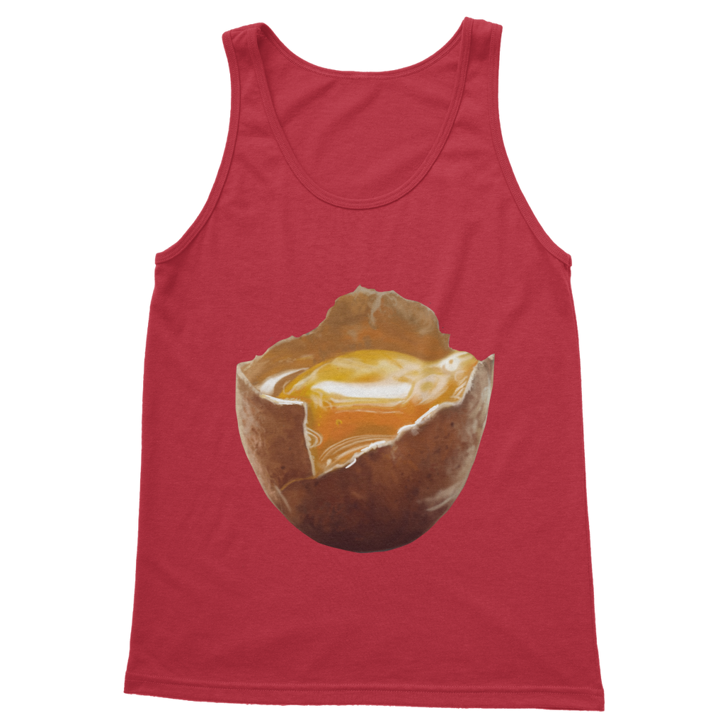 Egg Classic Adult Vest Top in various colors, showcasing its unisex design and high-quality fabric.