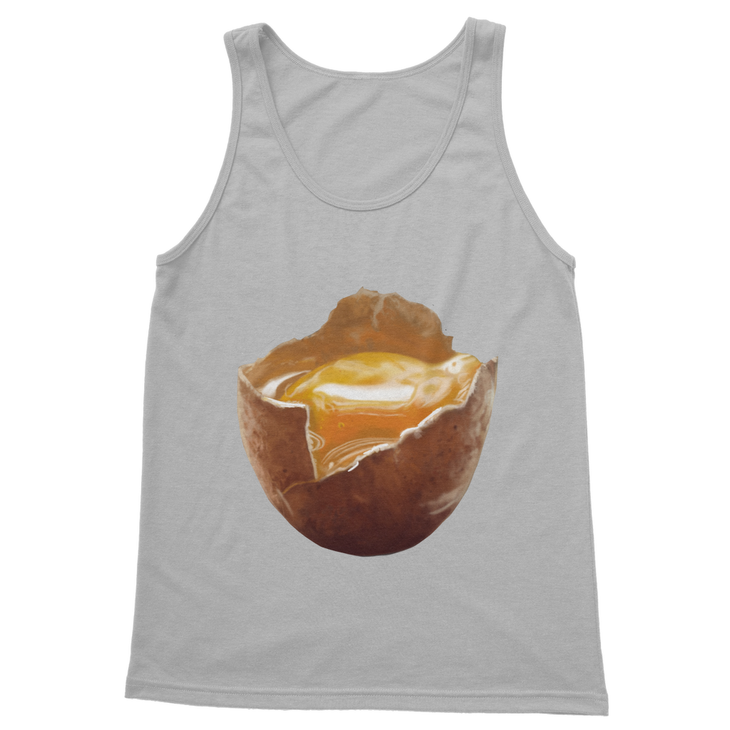 Egg Classic Adult Vest Top in various colors, showcasing its unisex design and high-quality fabric.