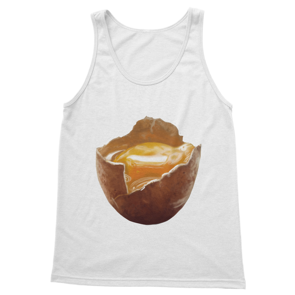 Egg Classic Adult Vest Top in various colors, showcasing its unisex design and high-quality fabric.