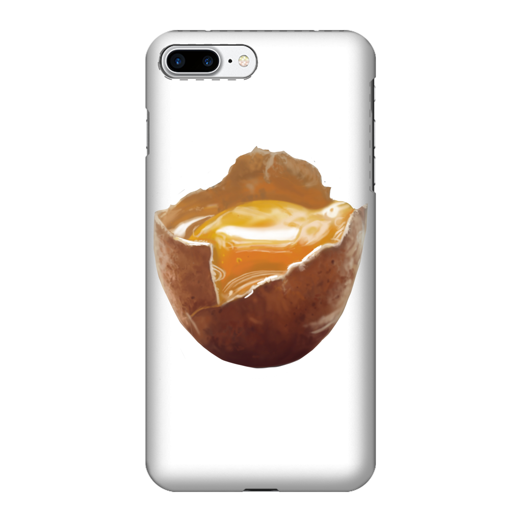 Egg Fully Printed Tough Phone Case showcasing vibrant design and dual-layer protection.