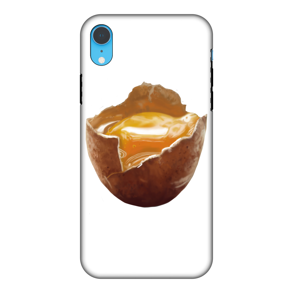 Egg Fully Printed Tough Phone Case showcasing vibrant design and dual-layer protection.