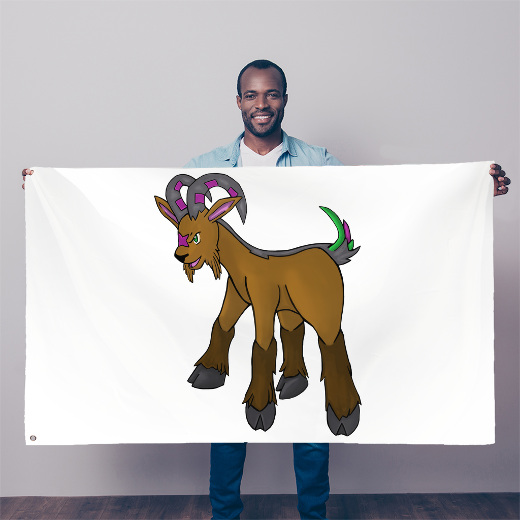 Elkwok Sublimation Flag measuring 5FT x 3FT, made of durable polyester fabric with vibrant colors and double-stitched edges.